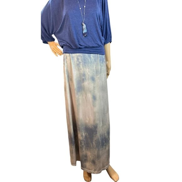 (5 for $25) h&m Divided Abstract Maxi Skirt Size Small - Picture 2 of 7